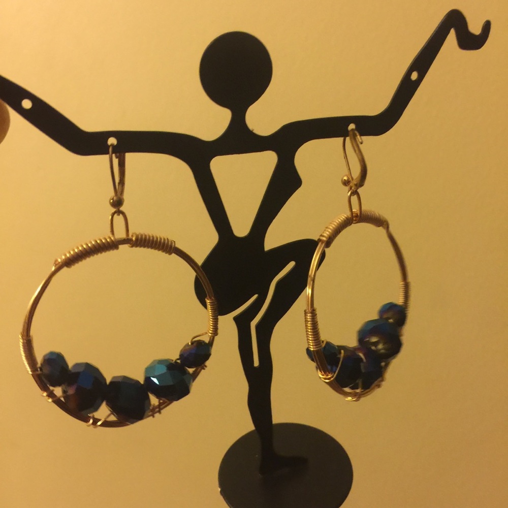Beautiful pair of drop Earrings.